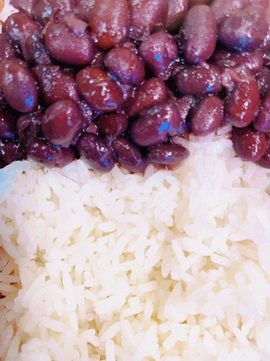 White Rice with Black Bean