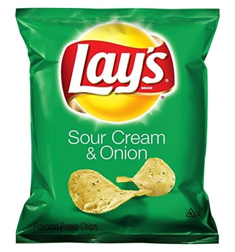 *Lay's Sour Cream & Onion Chips