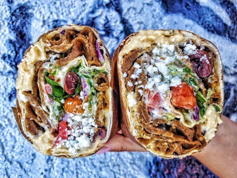 Mediterranean Doner Wrap - Falafel