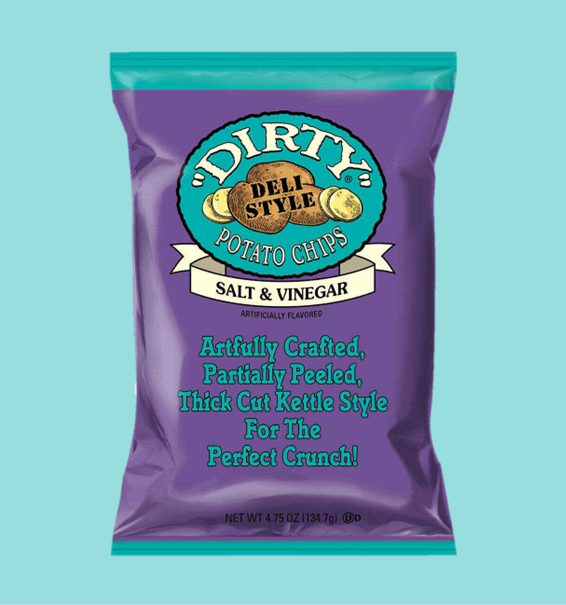 Dirty Kettle Style Potato Chips - Sour Cream & Onion