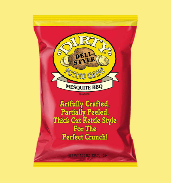 Dirty Kettle Style Potato Chips - Mesquite BBQ