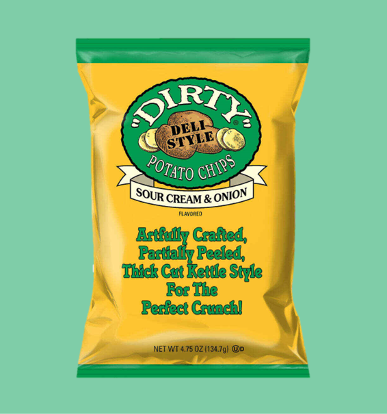 Dirty Kettle Style Potato Chips - Salt & Vinegar