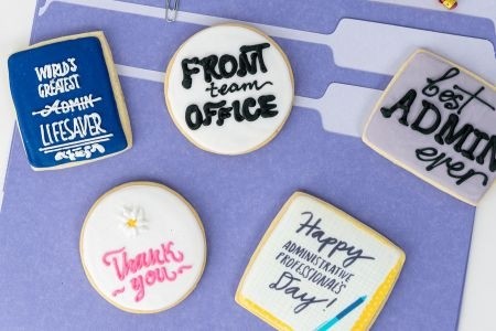 Administrative Professionals' Day Butter Cookies