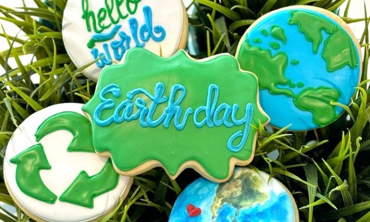 Earth Day Butter Cookies