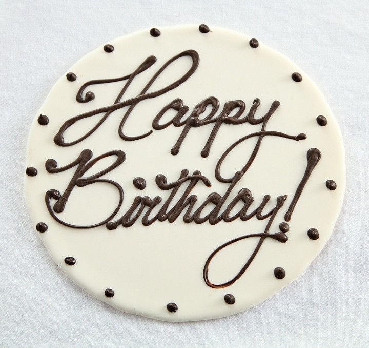 White Chocolate Plaque