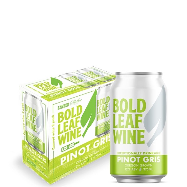 Bold Leaf Wines Pinot Gris (2pk - 375mL can)