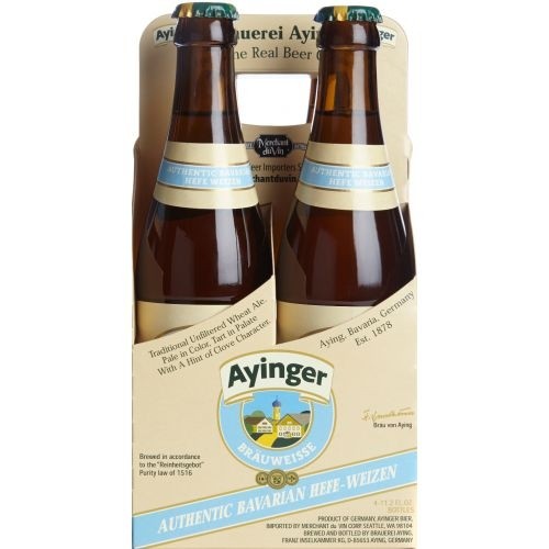 Ayinger Brauweisse (Hefeweizen- 4pk 11.2oz btls)