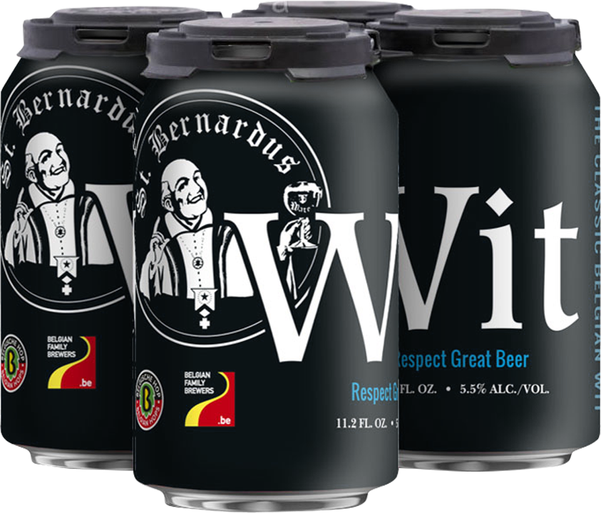 St. Bernardus Wit (Witbier-6pk 12oz cans)