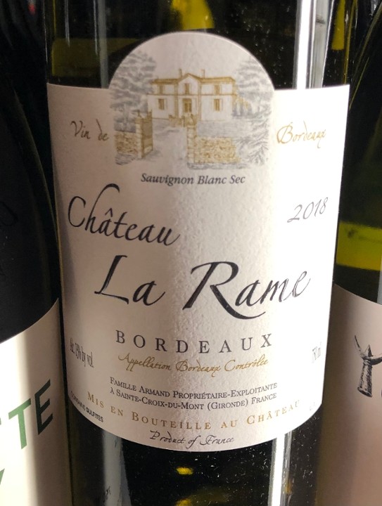 Chateau La Rame Bordeaux Blanc