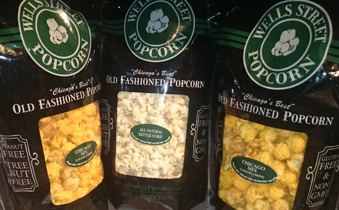 Wells Street Mixed Popcorn (Caramel/Cheese-10oz bag)