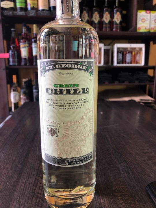 St. George Green Chile Vodka