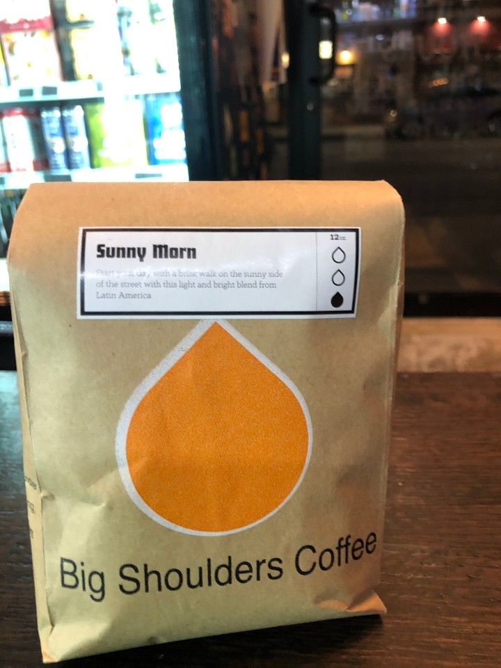 Big Shoulders Sunny Morn (12oz whole bean)