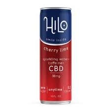 HiLo Anytime Cherry Lime 25mg CBD (12oz can)