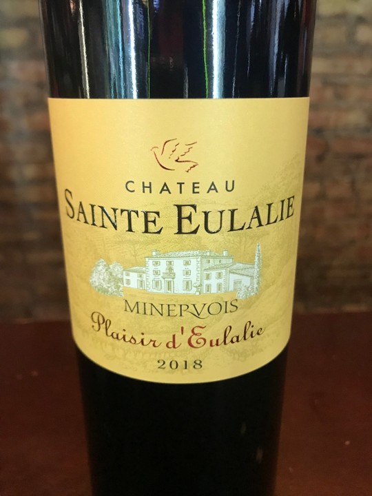 Château Sainte Eulalie Minervois Plaisir d'Eulalie