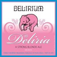 Delirium Deliria (Limited Edition Blond Ale-4pk 11.2oz cans)