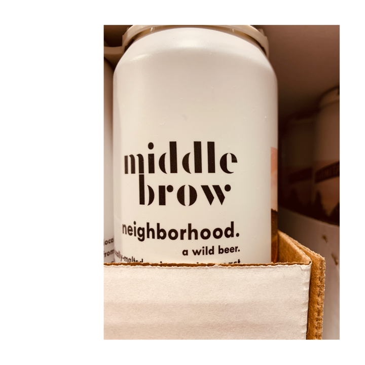 Middle Brow Neighborhood (Farmhouse Ale-Saison - 4pk 16oz cans)