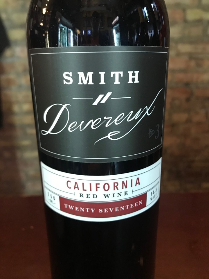 Smith Devereux Red Wine California (2017)