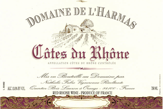 Domaine de l'Harmas Côtes-du-Rhône (2019)
