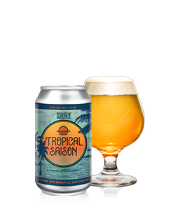 Schlafly Tropical Saison (Passionfruit Saison Ale-6pk 12oz cans)