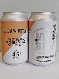 Noon Whistle Fuzzy Smack (Berliner Weiss w/Peach - 4pk 12oz cans)
