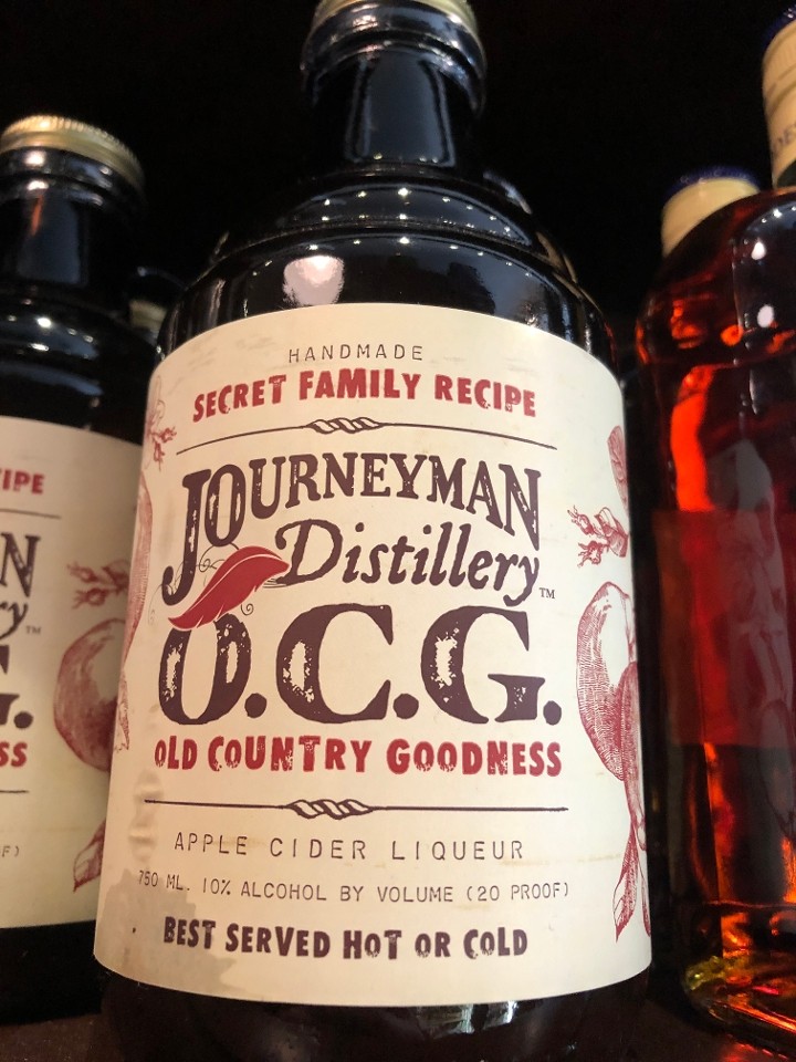 Journeyman Distilliery Old Country Goodness Apple Cider Liqeur