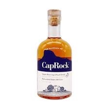 CapRock Organic 8yr Peach Brandy (375mL bottle)