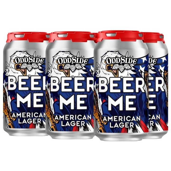 Odd Side Beer Me (Am. Light Lager-6pk 12oz cans)