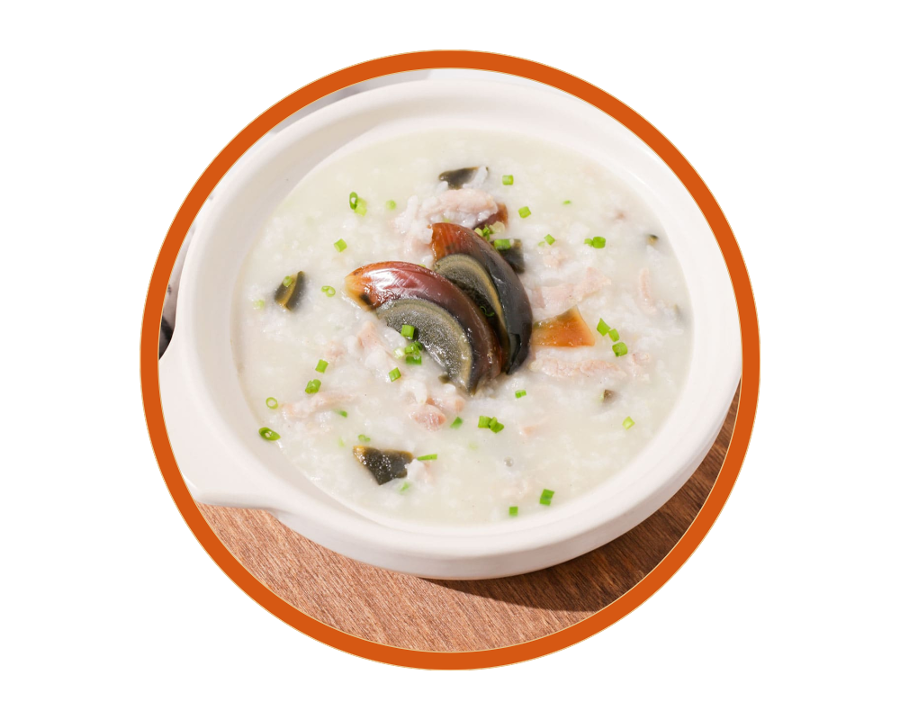 A45. Congee with Preserved Egg