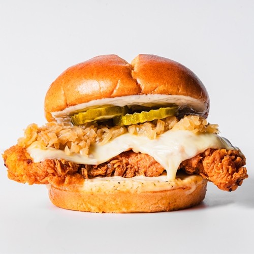 Nashville Hot Crispy Chicken Sandwich