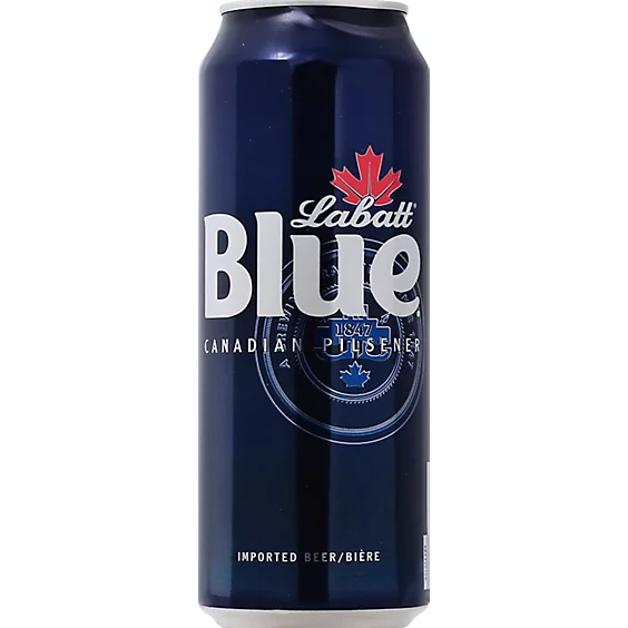 Labatt Blue Can