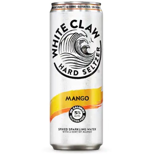 White Claw Mango Can