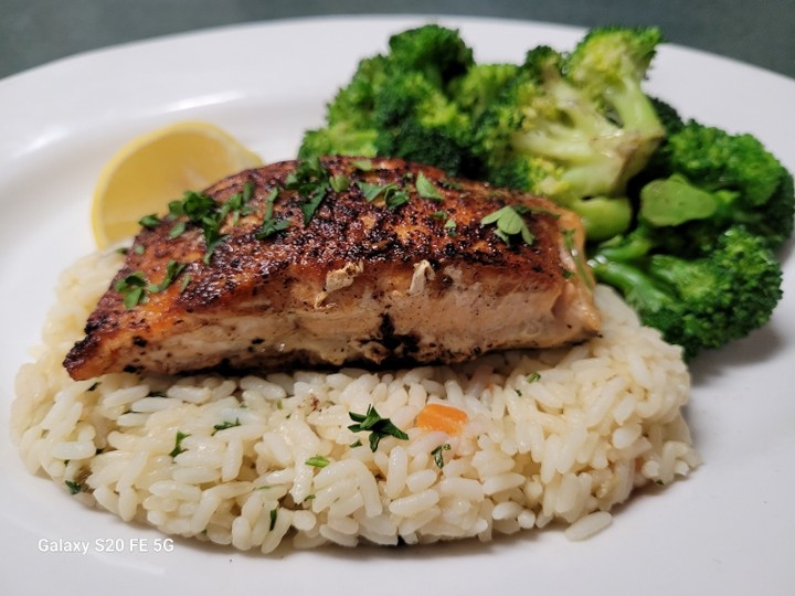 *Grilled Atlantic Salmon