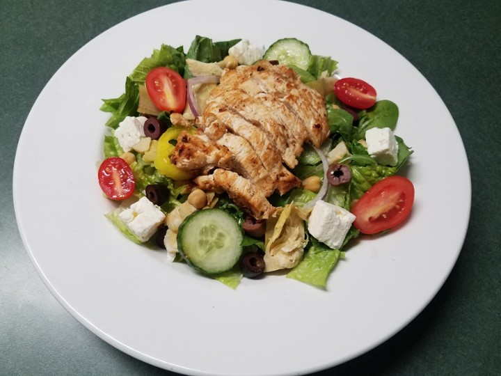 *Chicken Greek Salad