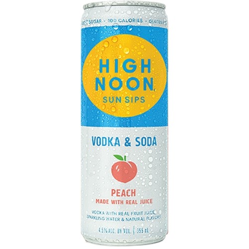 High Noon Peach Can