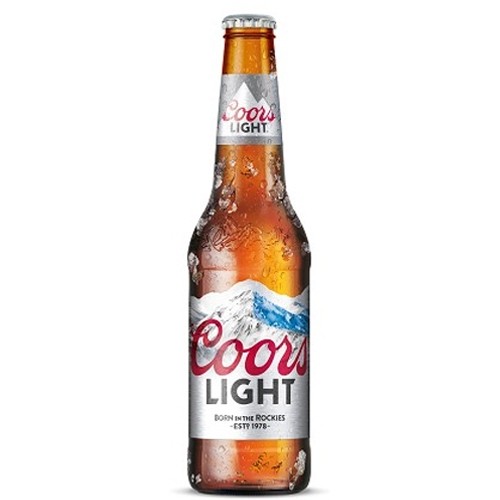 Coors Light Bottle