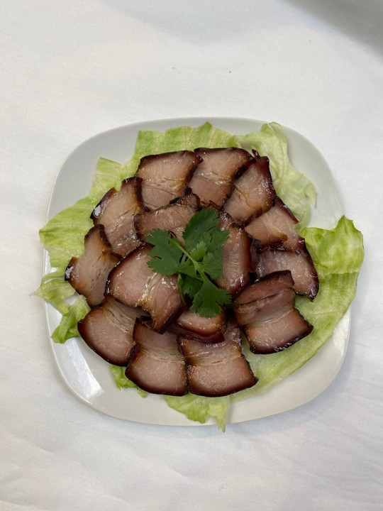 Salt Pork w/ Bean Sprouts 碎米芽菜蒸咸肉