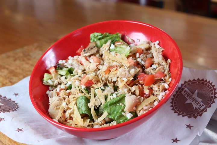 Chicken Cheesteak & Mushroom Salad