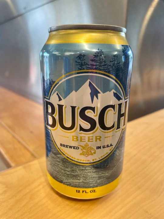 BUSCH CAN 12 OZ