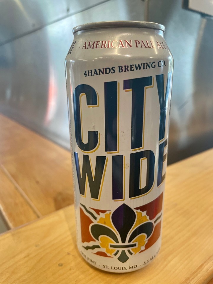 4 HANDS CITY WIDE ALE CAN 16 OZ