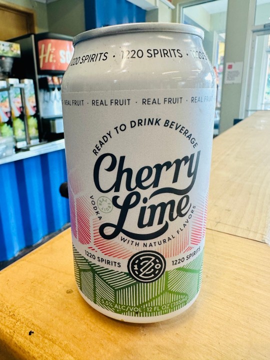 1220 SPIRITS CHERRY LIME CAN 12 OZ