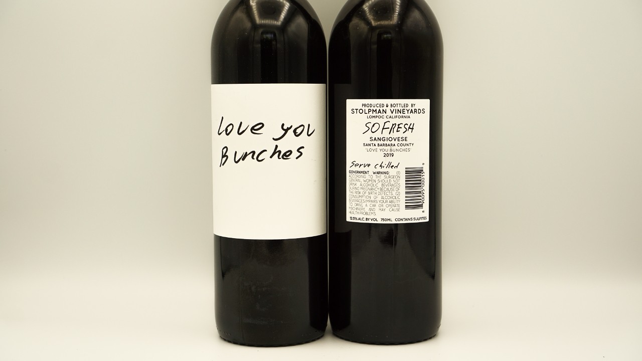 Stolpman Love You Bunches Carbonic Sangiovese
