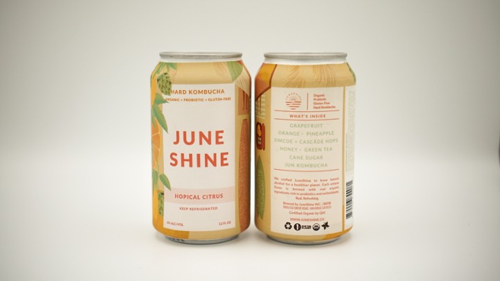 June Shine Hopical Citrus Hard Kombucha