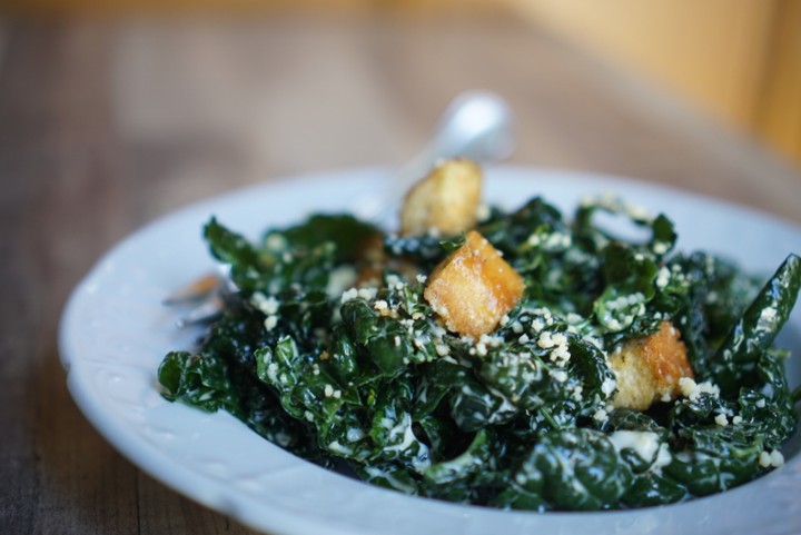 Kale Caesar Salad