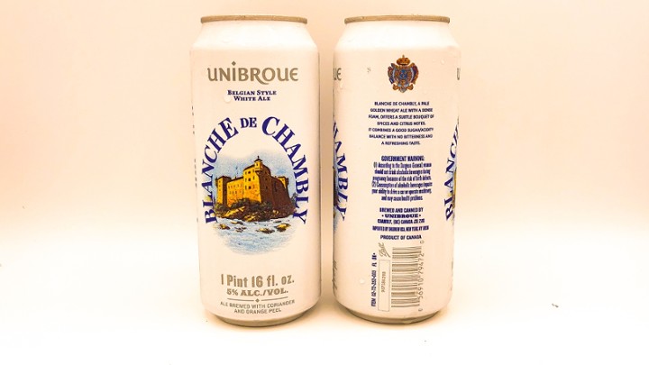 Unibroue Blanche de Chambly Belgian Style White Ale