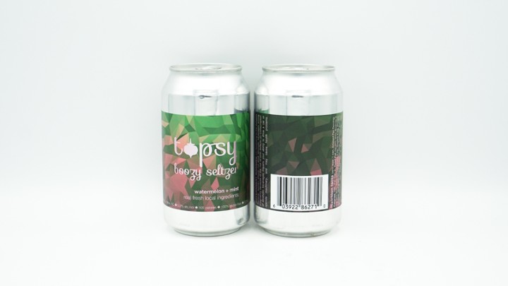 Fonta Flora Topsy Watermelon Mint Hard Seltzer