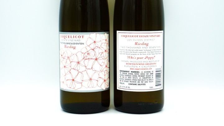 Coquelicot Estate Riesling