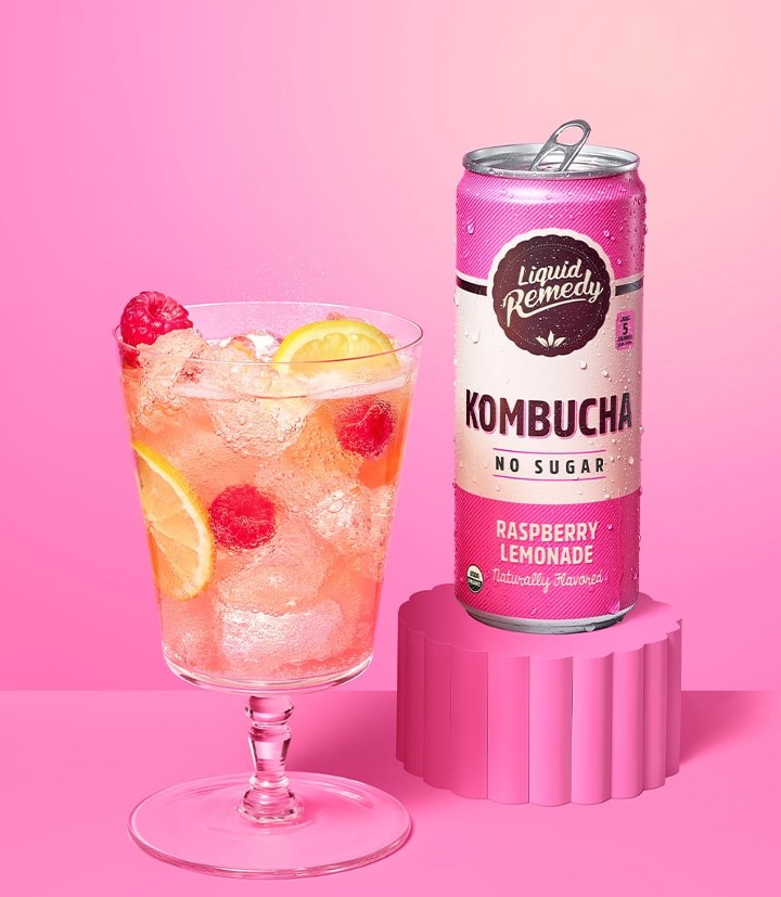 Kombucha - Raspberry Lemonade