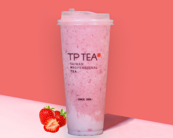 Strawberry Milk Smoothie, 草莓鮮奶冰沙