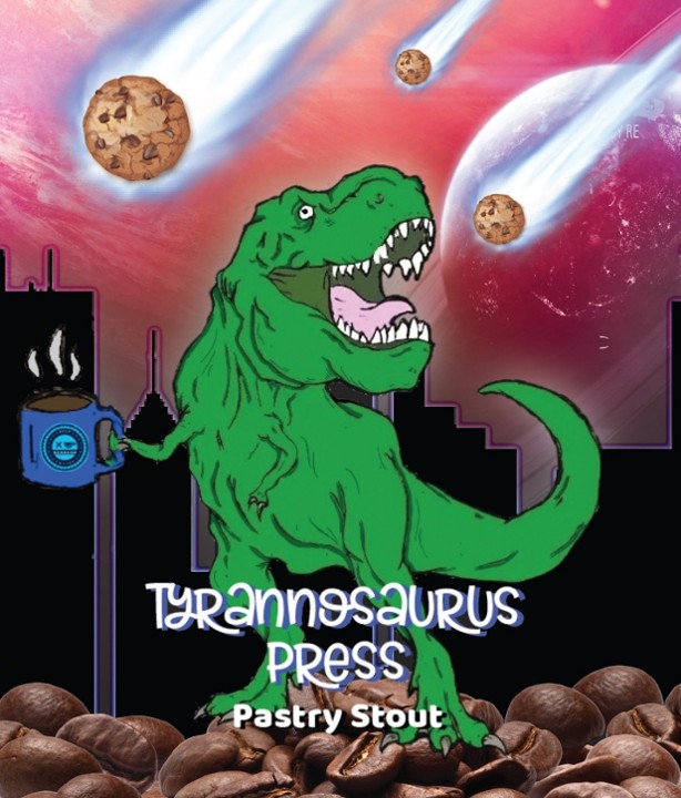 750mL Tyrannosaurus-Press Pastry Stout