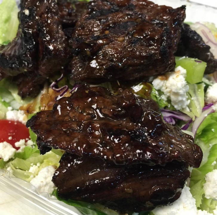 Teriyaki Steak Tip Salad